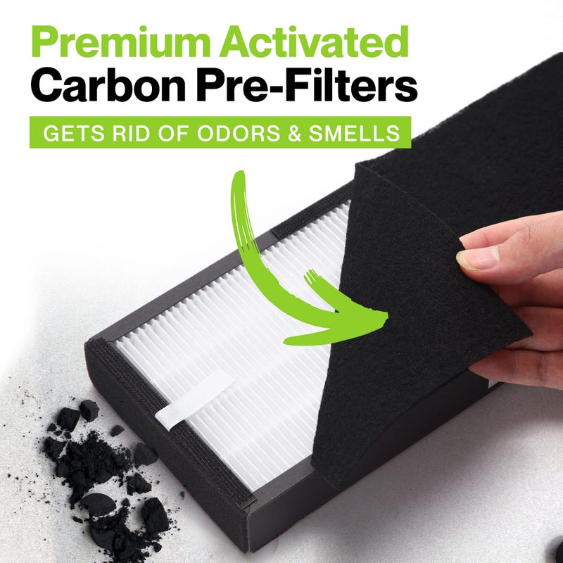 Durabasics HEPA Filters Compatible with Alen T500-2 Pack Replacement Filter - Image 3